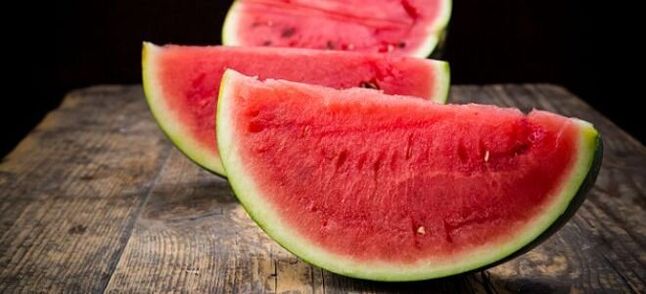 Watermelon on the menu for those who want to lose weight safely